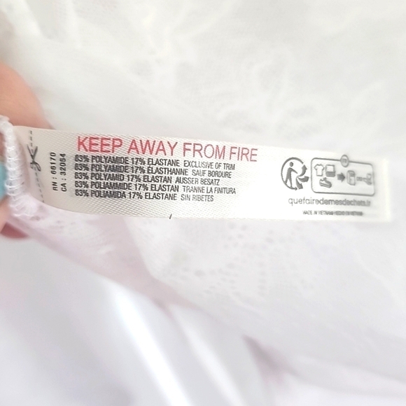 NWT Anthropologie Lace Bodysuit the Harlow in white size small - Picture 6 of 6